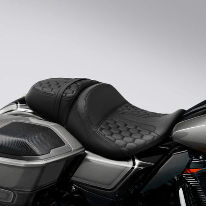 Rider & Passenger Seats for Harley CVO Street Glide Black (2023-2024)