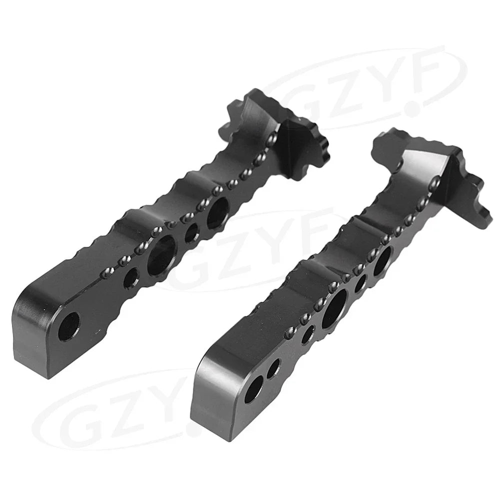 Rear Passenger Foot Pegs for Suzuki Hayabusa GSXR 1300 (2008-2017) Black