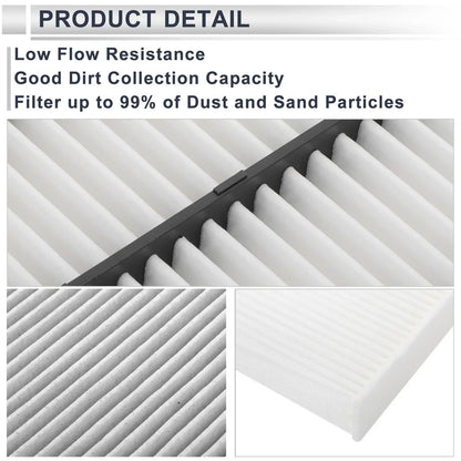 Engine Cabin Air Filter Combo for Honda Pilot 3.5L (2016-2019)