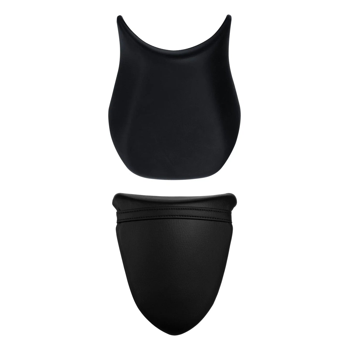 Rider & Passenger Seats for Kawasaki Ninja ZX6R (2005-2006) Black