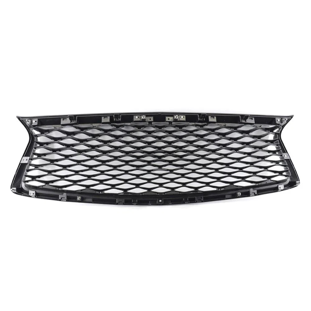 Honeycomb Front Bumper Upper Mesh Grille Black for Infiniti Q50 (2018-2023)