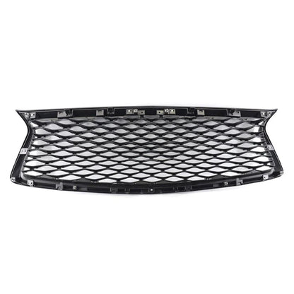 Honeycomb Front Bumper Upper Mesh Grille Black for Infiniti Q50 (2018-2023)