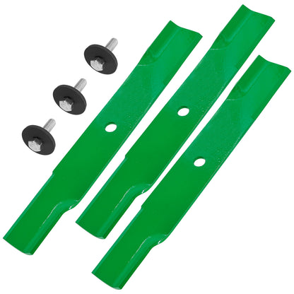 Deck Blade with Bolts Replacement for John Deere 140 314 316 317 (1974–1986)