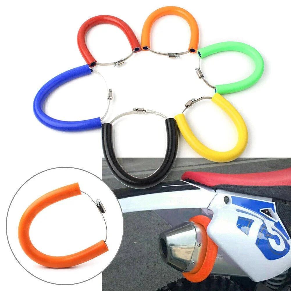 Exhaust Pipe Heat Shield Cover Guard for Universal Motorcycle
