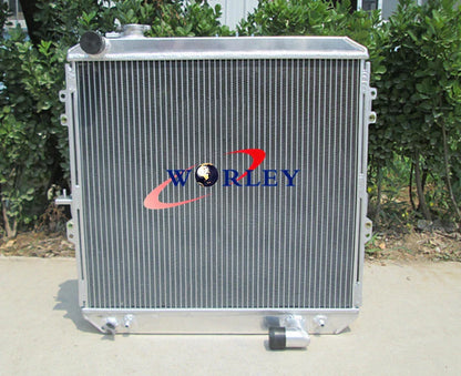 Alloy Radiator + Fan for Toyota SURF HILUX LN106 LN111 Diesel (1988-1997)