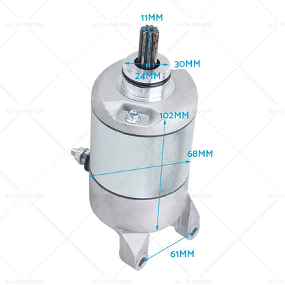 12V Starter Motor for Yamaha YBR250 TT250R YS250 (1993-2006)