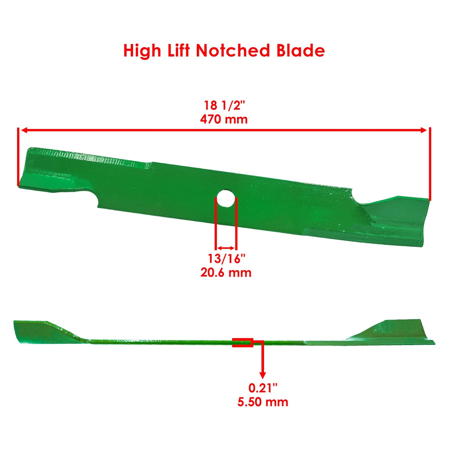 Deck Blade Kit 52 Inch Replacement for Snapper Simplicity Murray (2000–2020)