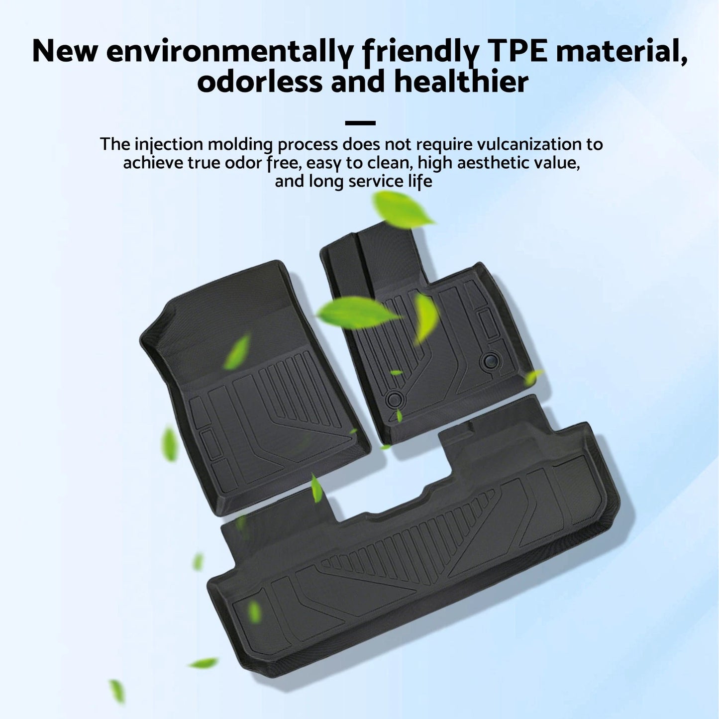 3D All-Weather Floor Boot Mat Seat Protector Set for BYD Sealion (2024)