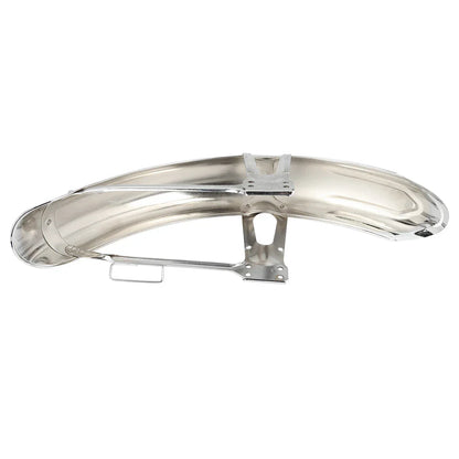 Chrome Metal Front Mudguard for Honda CG125 (2000-2023)