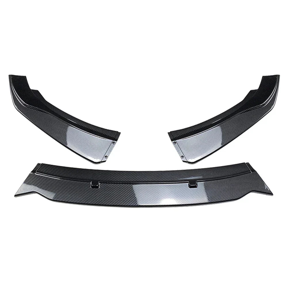 3 x Front Bumper Spoiler Lip for BMW 2 Series F22 220i 225i 228i (2014-2019)