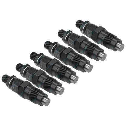 Set of 6 Diesel Fuel Injectors for Toyota Coaster HZB50 6cyl 4.2L 1HZ 1993~03