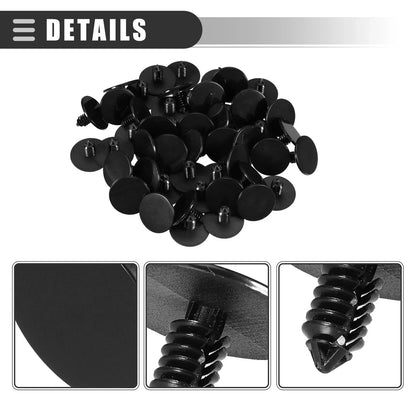 50 Pcs Headliner Hood Insulator Retainer Clips for Dodge