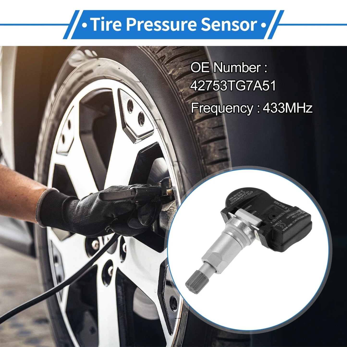 TPMS Sensor for Honda Pilot 2016-2017 (2 x Sensors)