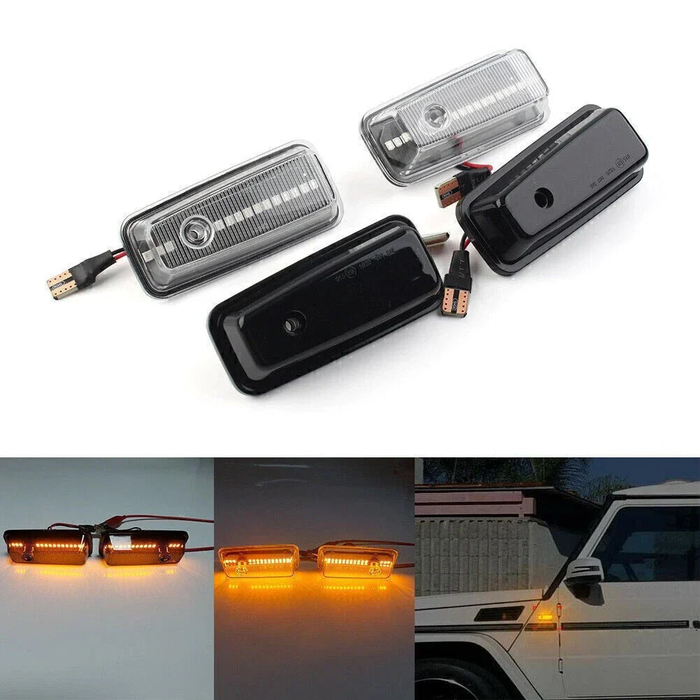 LED Dynamic Side Marker Turn Signal Light for Benz G-Class W461 W463 (2002-2023)