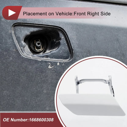 Front Right Washer Nozzle Cover for Mercedes-Benz GL350 (2013-2016) White