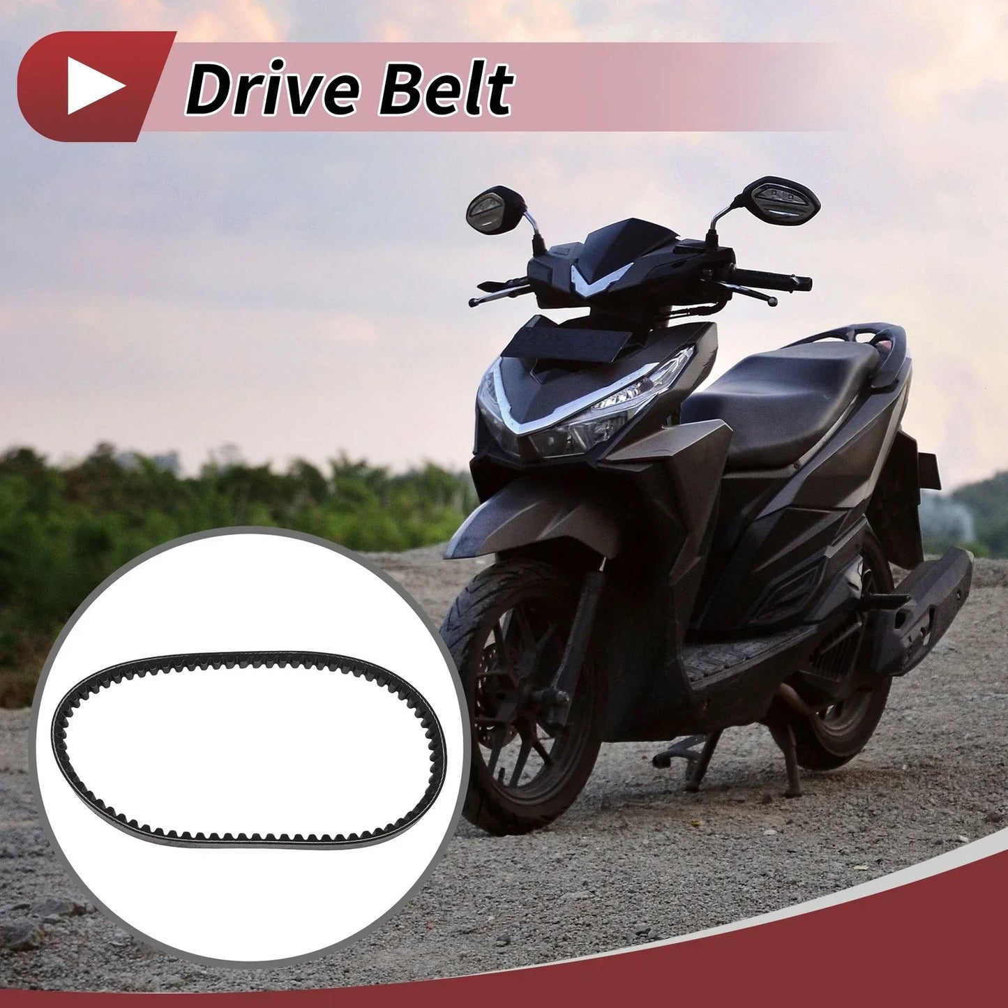 Drive Belt V-Belt for Honda Activa 125 & Lead 90cc Motorcycles (2013-2023)