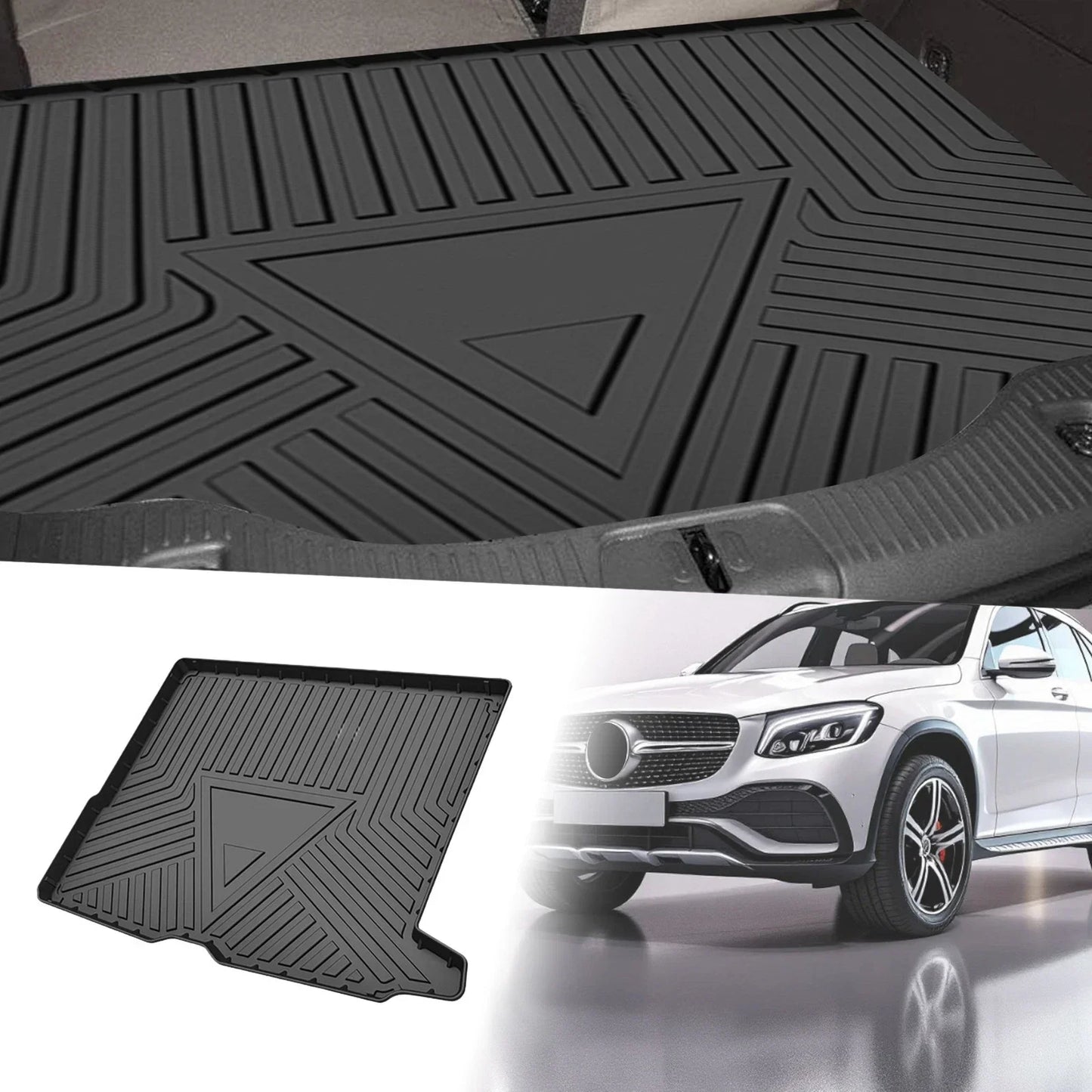 Cargo Liner Rear Trunk Mat for Mercedes Benz GLC Class (2016-2022) 1 x Pc