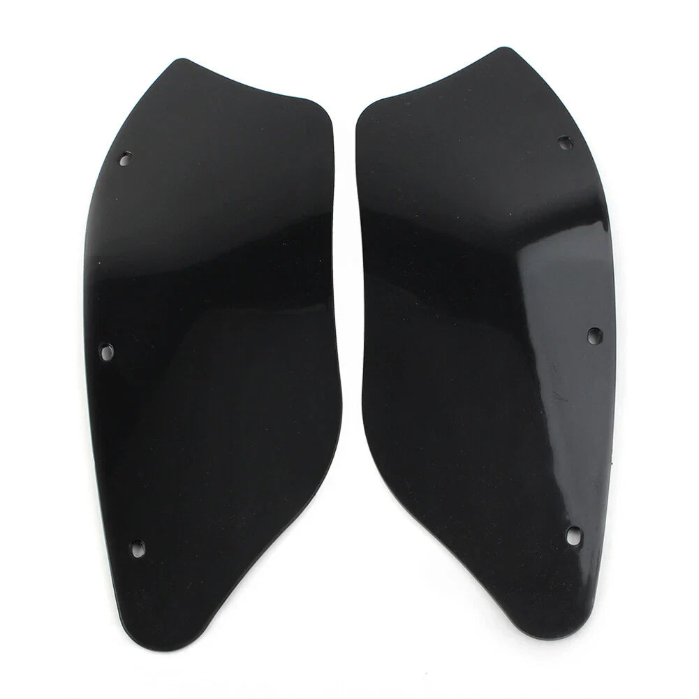 Black Air Batwing Fairing Wind Deflectors for Harley Dyna, Heritage, Softail