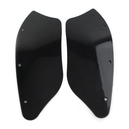 Black Air Batwing Fairing Wind Deflectors for Harley Dyna, Heritage, Softail
