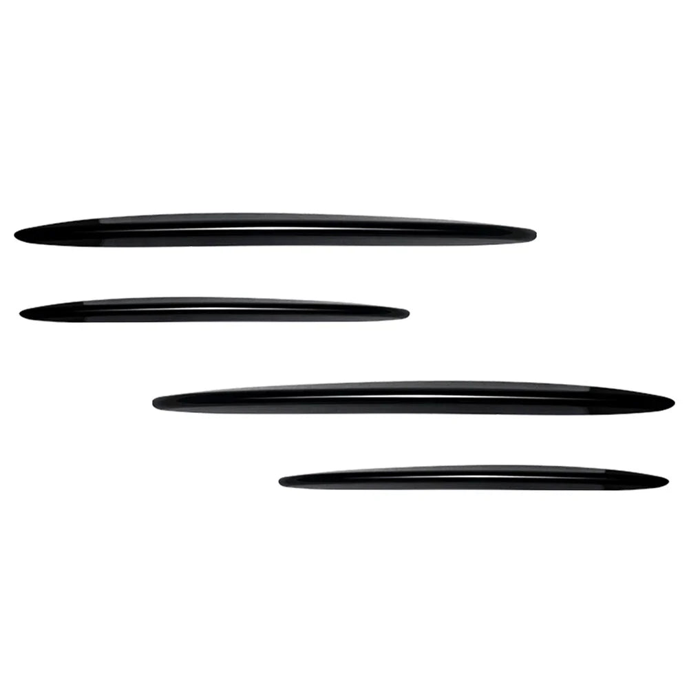 Front Fog Light Strips Glossy Black for Mercedes Benz GLC Class X254 (23-24)