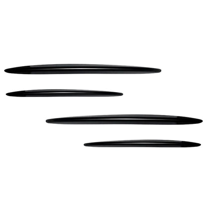 Front Fog Light Strips Glossy Black for Mercedes Benz GLC Class X254 (23-24)