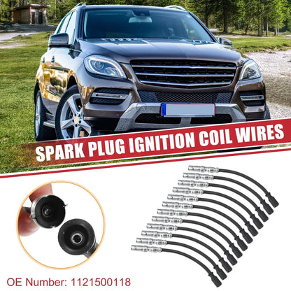 12 x Spark Plug Wire Ignition Coil Cables for Mercedes-Benz W163 (2000-2005)