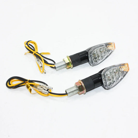 12V LED Turn Signal Lights for PIT Dirt Motorcycle Bike MX