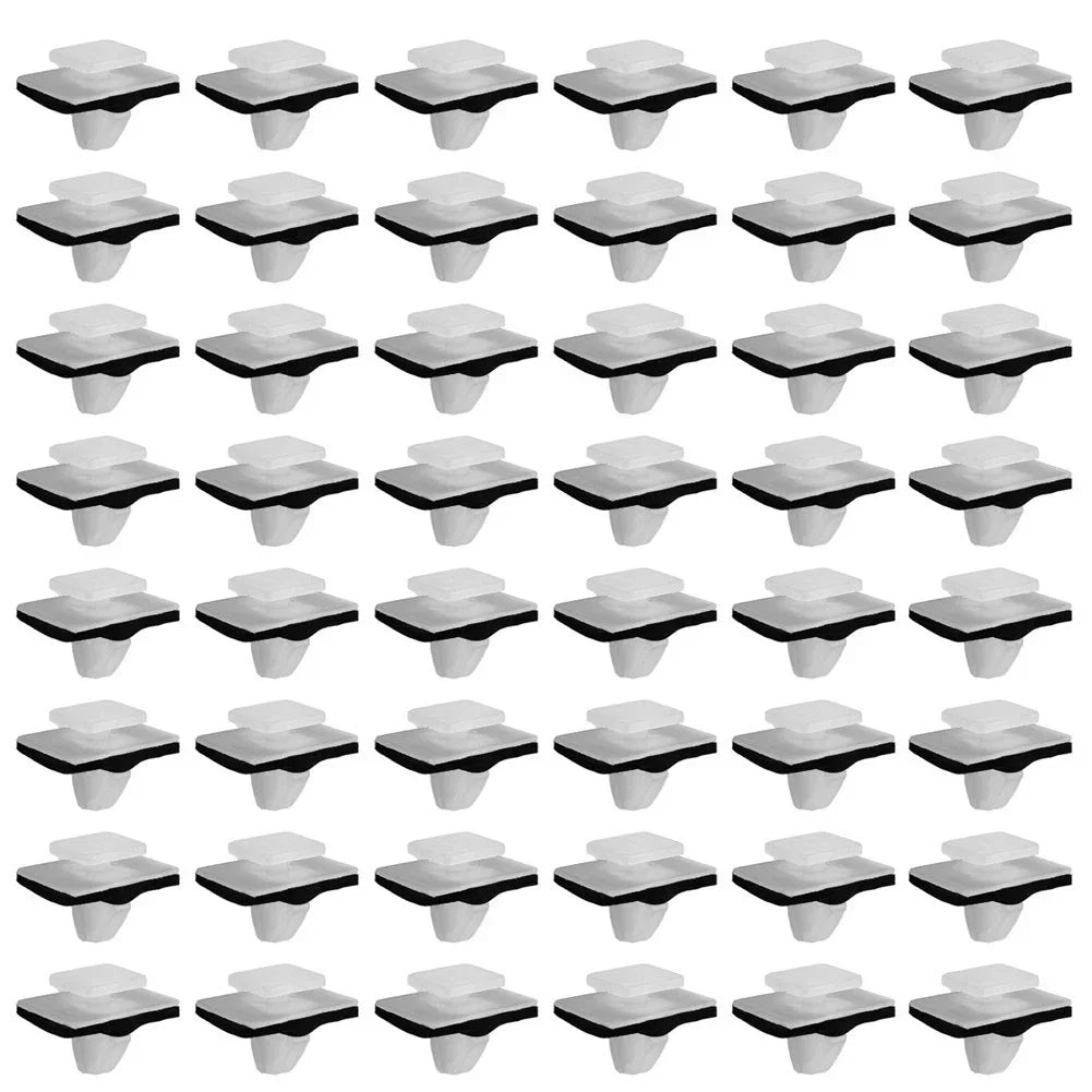 Rivet Clips 50pcs Nylon Moulding Panel Retainer With Sealer