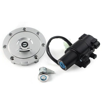 Ignition Switch & Fuel Gas Cap Cover Set for Honda CB500 CB600F