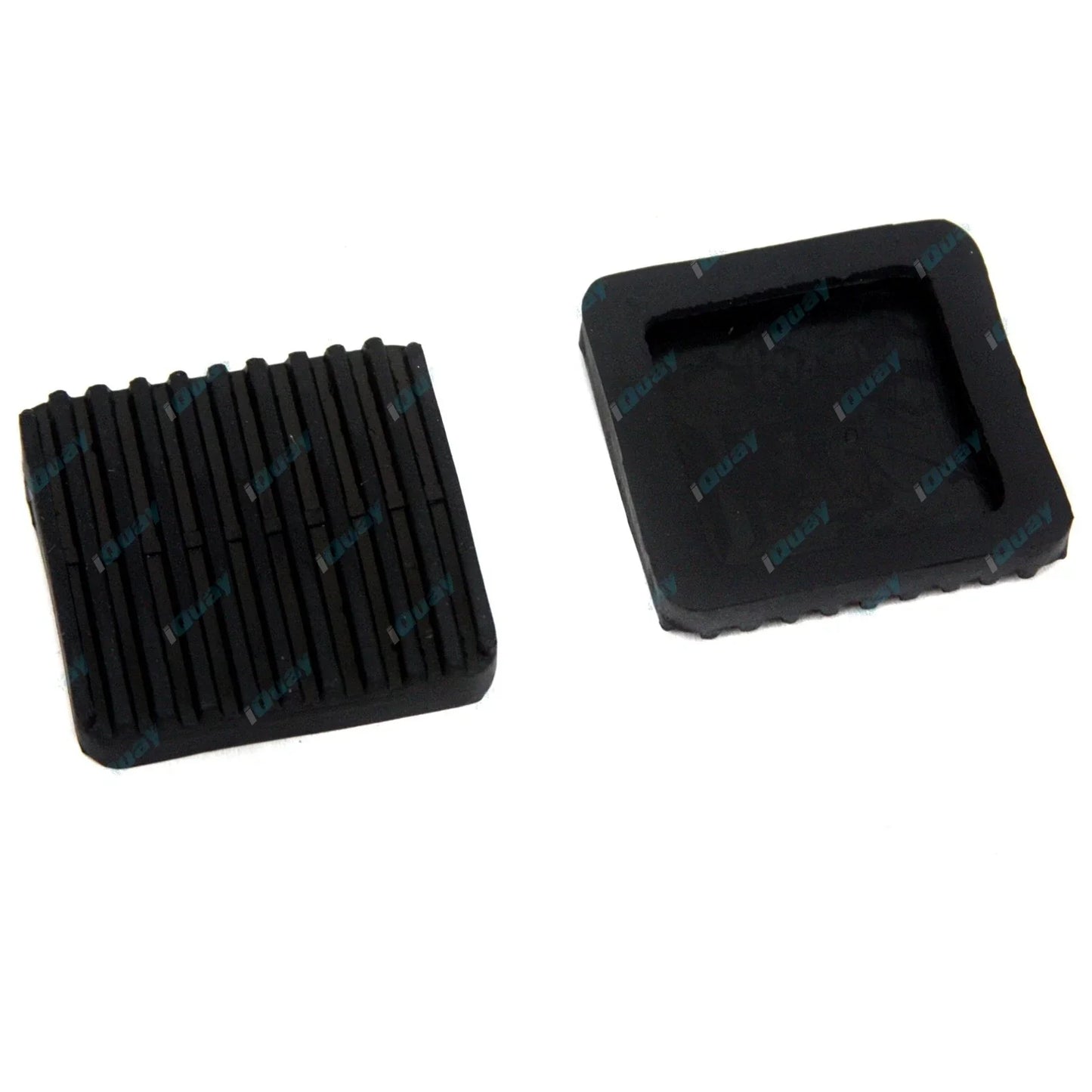 Pair of Brake + Clutch Pedal Rubbers for Landcruiser BJ40 BJ42 BJ60 BJ70 BJ73