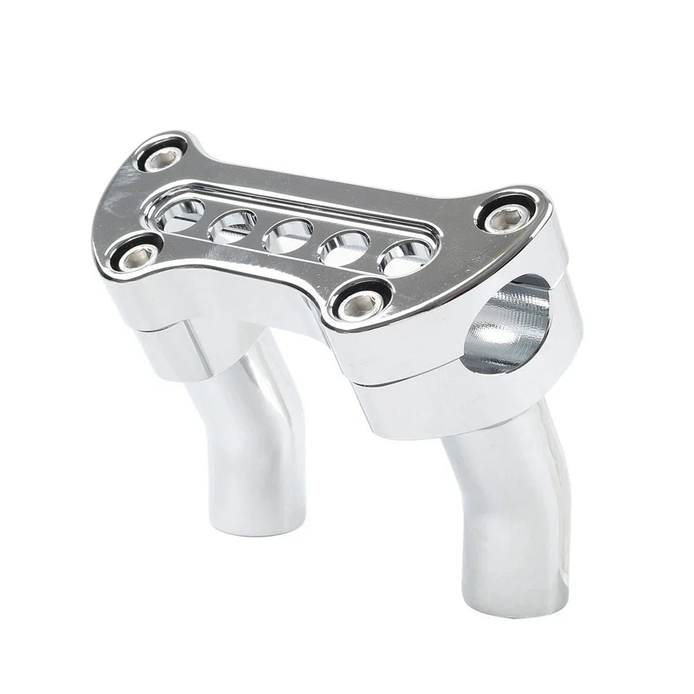 3.5" Handlebar Riser & Top Clamp CNC for Harley Dyna Softail Sportster XL