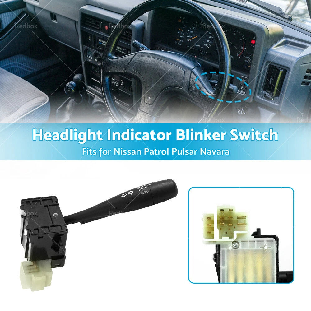 Headlight Indicator Blinker Switch for Nissan Patrol GQ, Pulsar, Navara D21