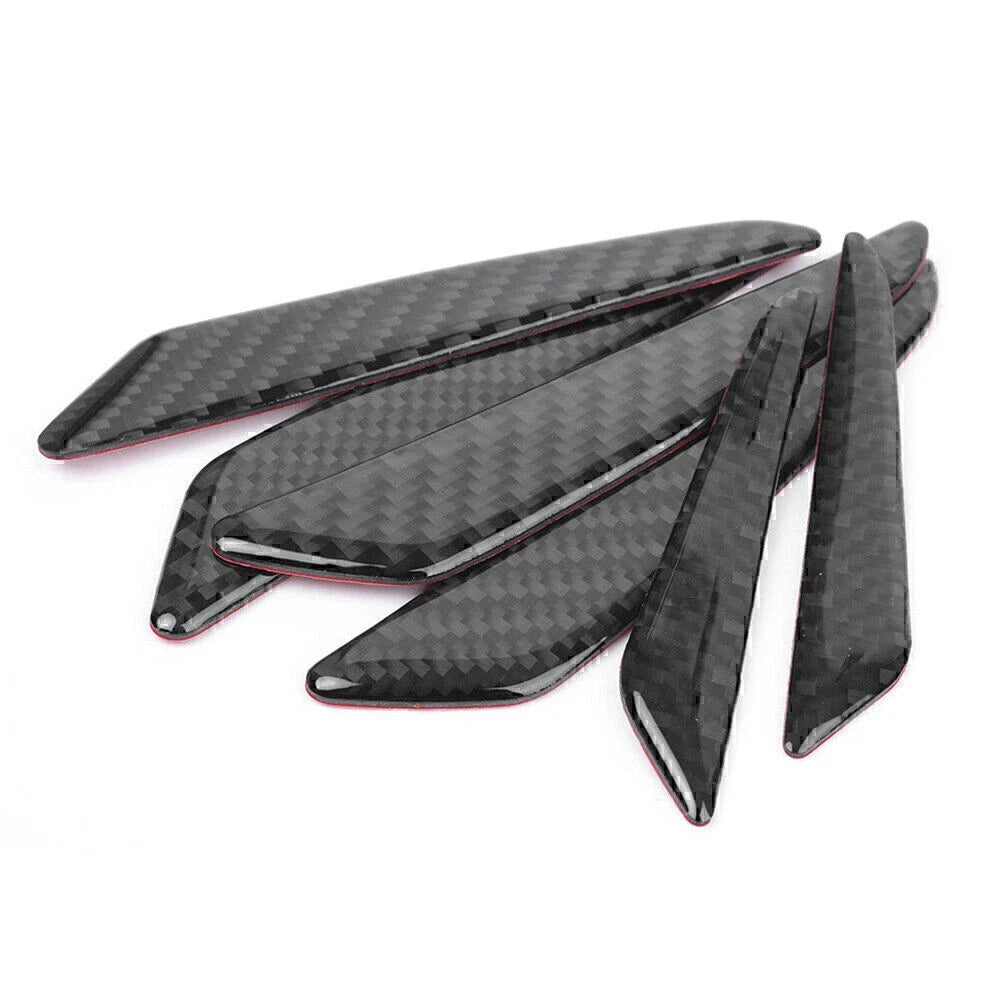 6 x Universal Carbon Fiber Door Edge Guards for Benz (Various Years)