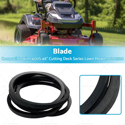 Deck Belt for 400S 48" Cutting Deck Lawn Mowers