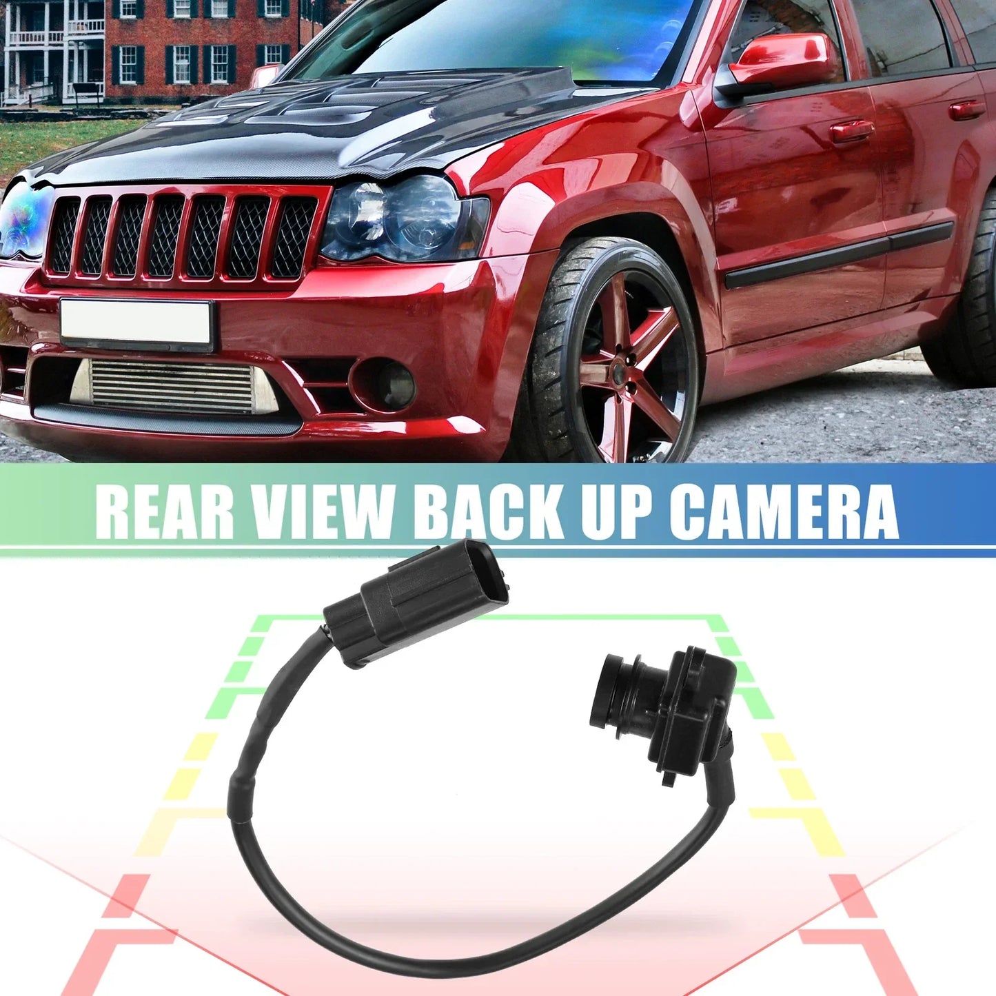 Rear View Backup Camera for Jeep Grand Cherokee (2011-2013)