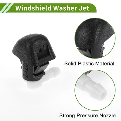 Windshield Washer Nozzle & 2 x Hose Connectors for Honda Odyssey