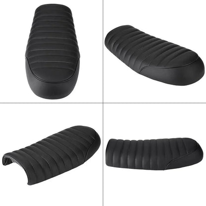 Black Motorcycle Cafe Racer Vintage Saddle Seat for CB Yamaha XJ