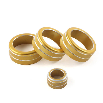 AC Climate Control Knob Ring Cover  Gold for Honda Civic 2022+