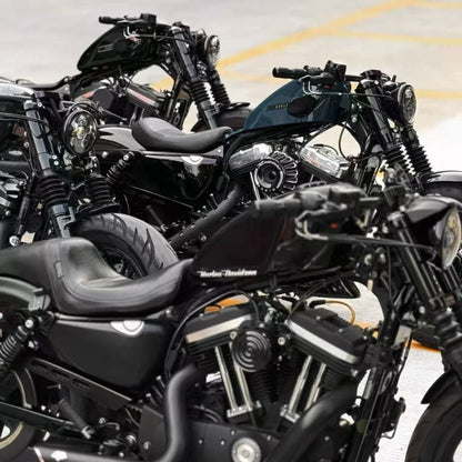 1" Black Motorcycle Handlebars Drag Z Bar for Harley Sportster XL (2004-2023)