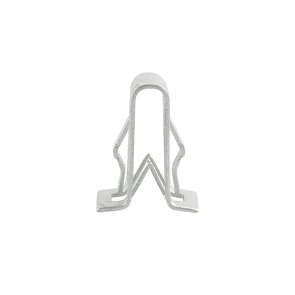50pcs Gray Dashboard Retainer Clips for Instrument Panel - Universal Fit