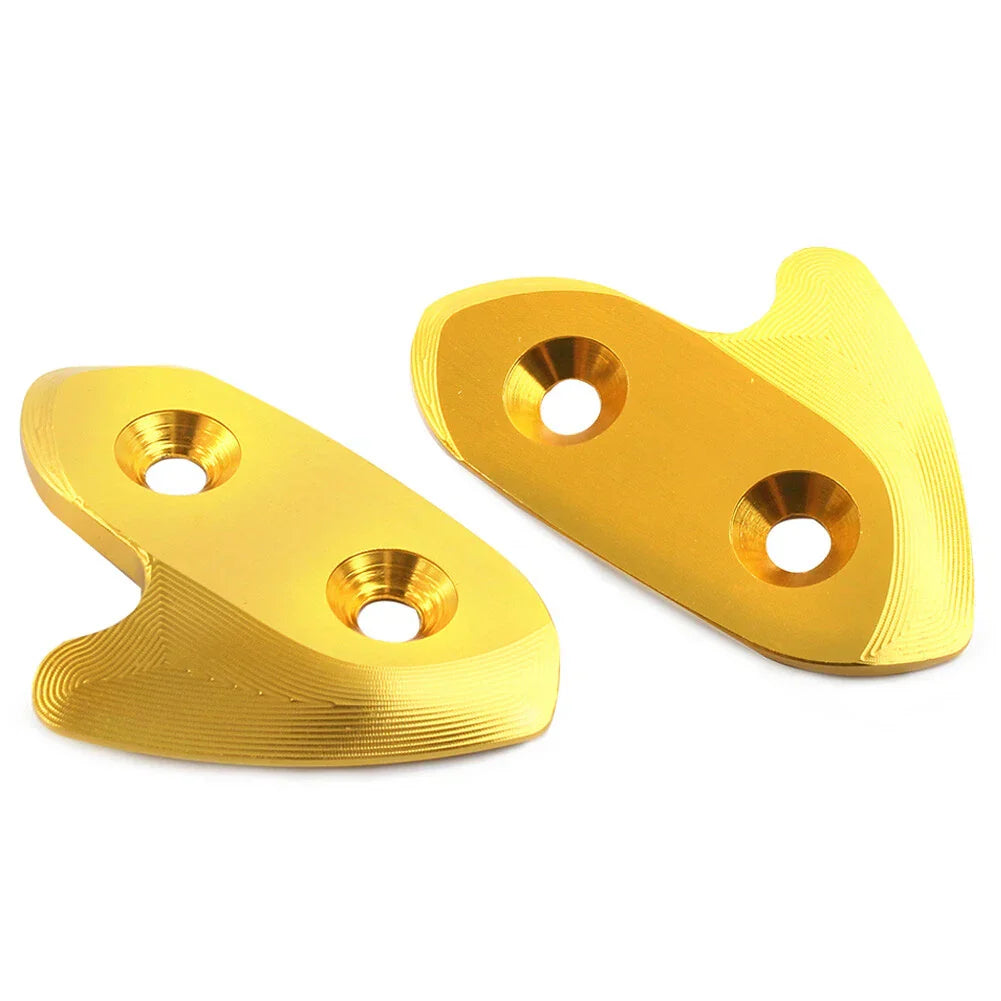Rearview Mirror Block Off Base Plates for Yamaha R1 YZF-R1 (2015-2019)