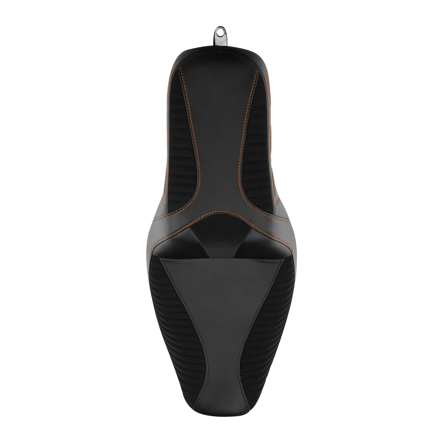 Black Brown Rider Passenger Seat for Harley Dyna Low Rider FXDL (2006-2017)