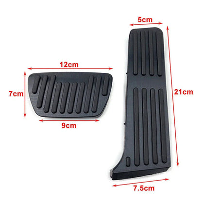 LHD Red Gas Brake Foot Pedal Cover for Toyota Camry (2018-2020)