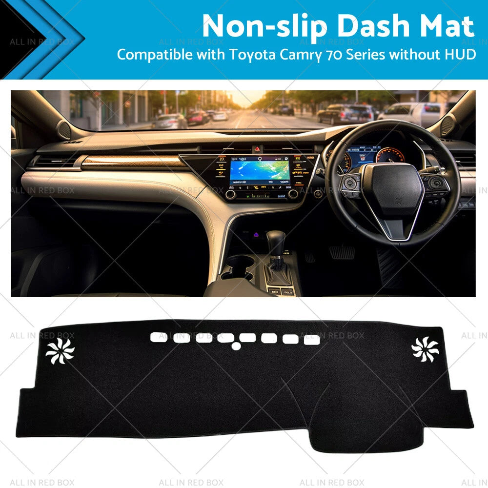 Non-Slip Dash Mat for Toyota Camry 70 Series XV70 (2018-2023)