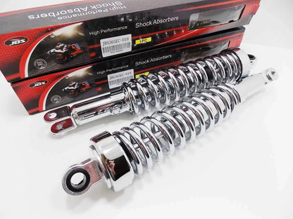 365mm JBS Chrome Rear Shock Absorbers for Honda CB900F (1979-1983)