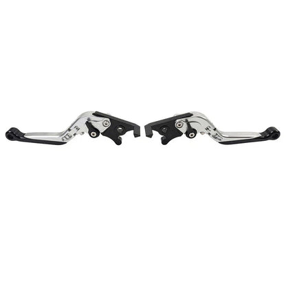 CNC Silver Extendable Brake Clutch Levers for Yamaha YZF R1 R1M R1S R6 MT-09 (2015-2023)