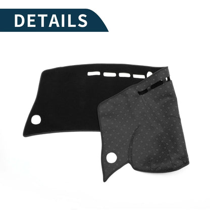 Dashboard Cover Mat for Honda City Grace 2008-2013 Sun Protector Black