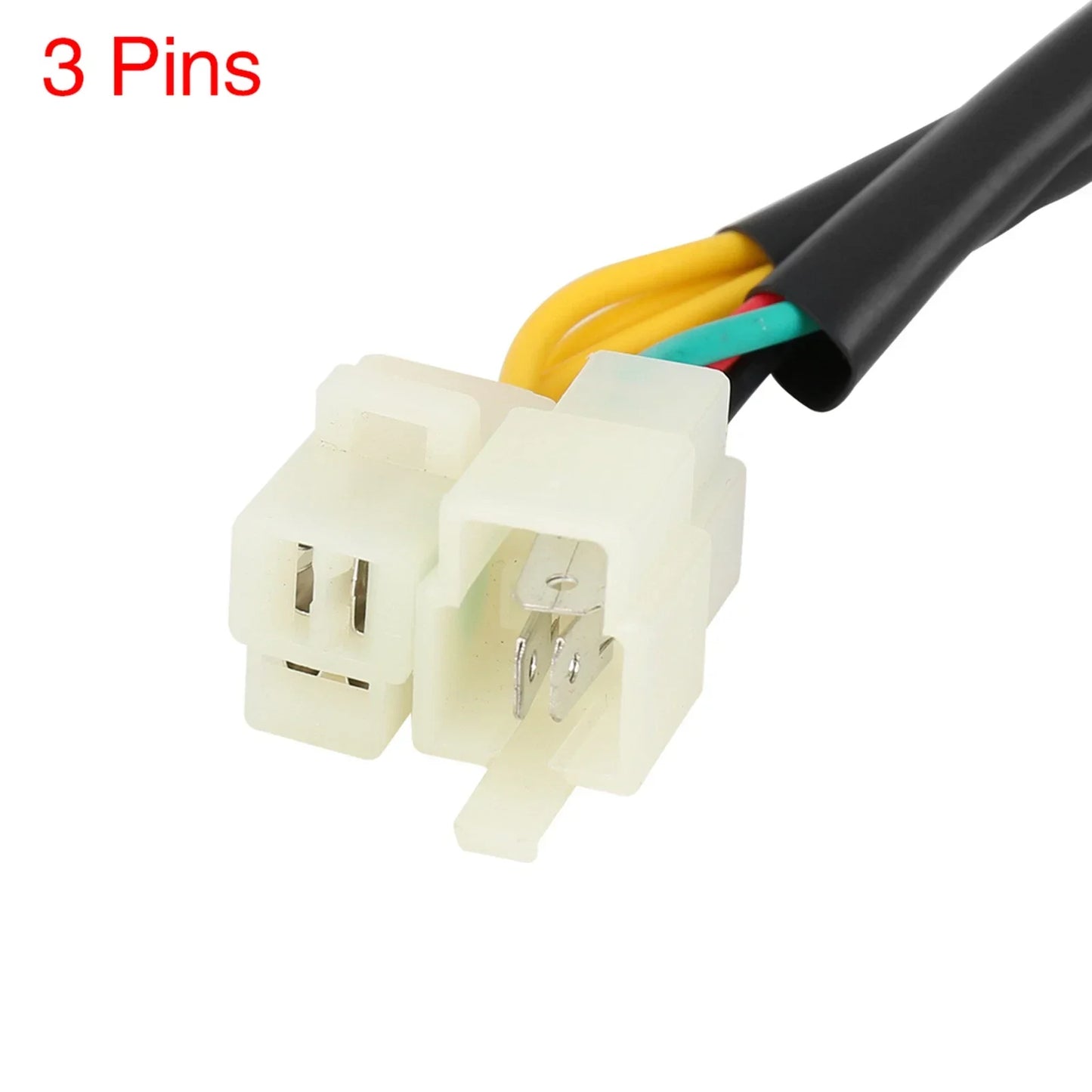 3 Pins Voltage Regulator Rectifier with 2 Plugs for Honda CBT125 CG