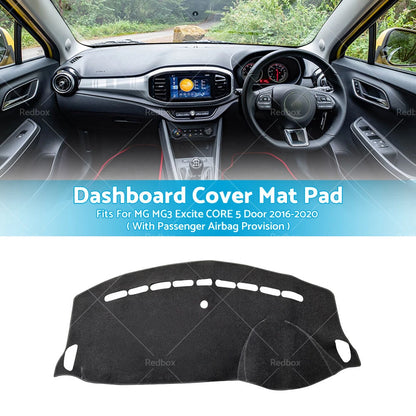 Dash Mat for MG MG3 Excite CORE 5 Door (2016-2023)