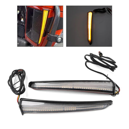 Lower Fairing Light Turn Signal Running Lamp for Harley Touring Road Glide (14-23)